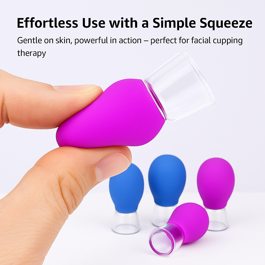 đż Urbora Sculpt⢠â Vacuum Therapy Massage Cups (Set of 4)