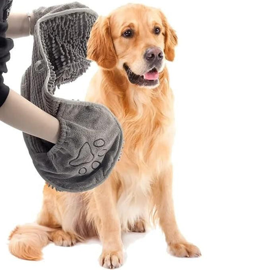 Ultra-Soft Microfiber Pet Towel – Dry Your Pet in Minutes! 🐾