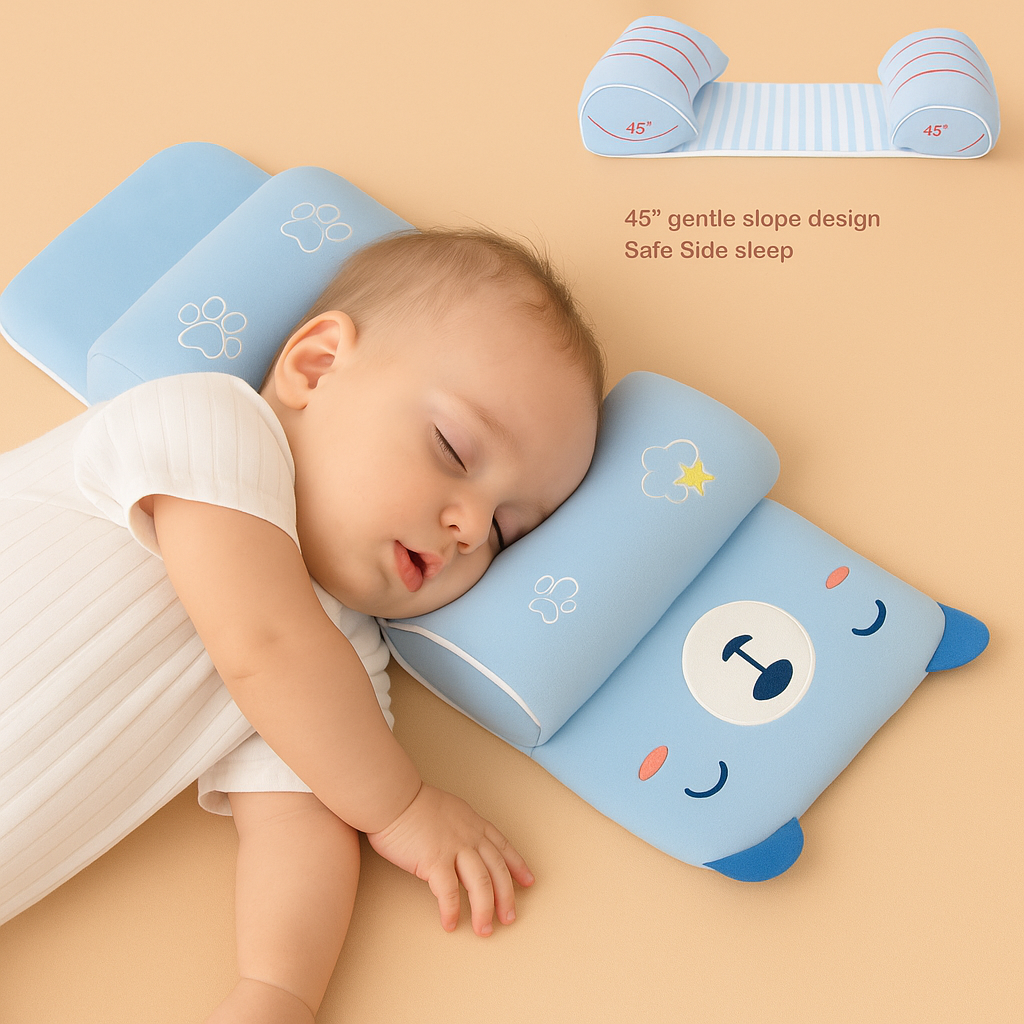 SnugNest™ Baby Head Shaping Pillow