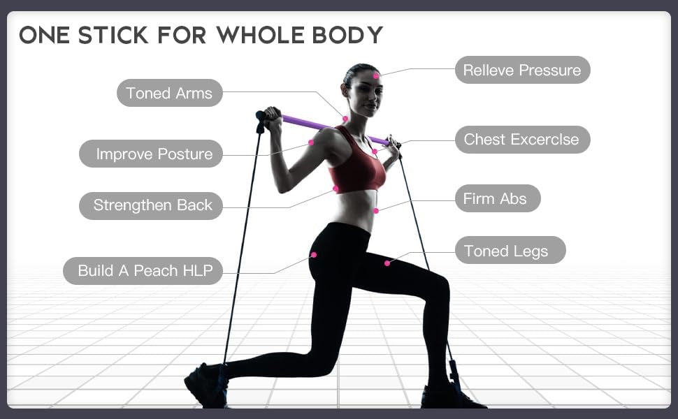 Urbora FlexiCore Bar™ – Your Personal At-Home Pilates Studio