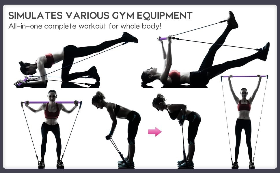 Urbora FlexiCore Bar™ – Your Personal At-Home Pilates Studio